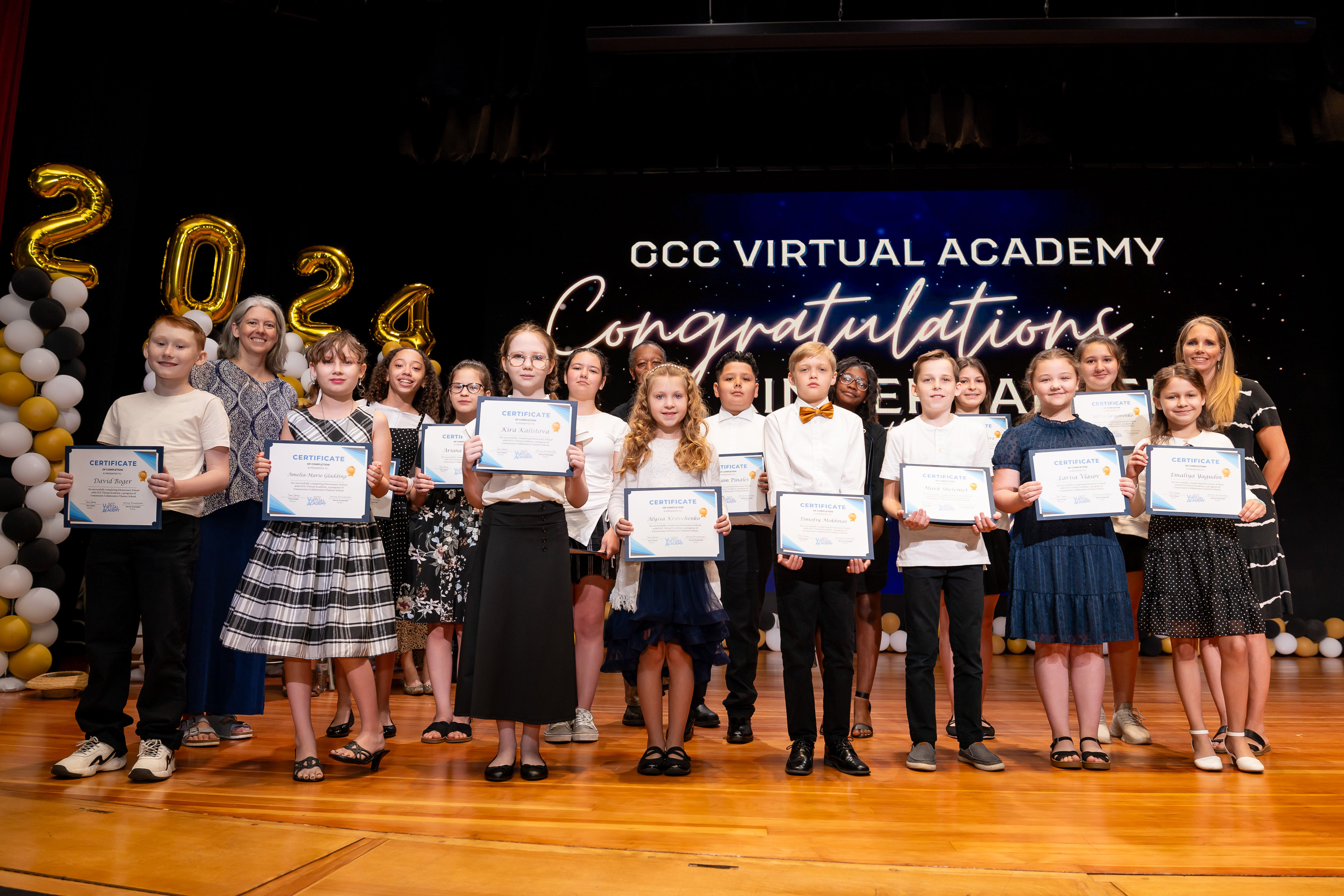 KG & 5th Grade student promotions