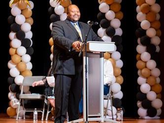 gcc superintendent at podium 