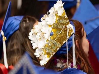 designed grad cap 