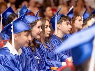 various students in rows