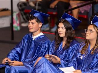 various students in rows