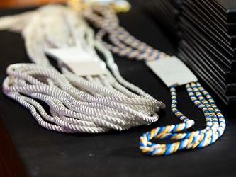 close up of tassle