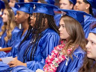 various students in rows