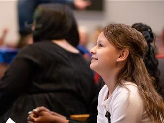 student smiling 