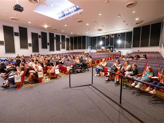 crowd in attendance 